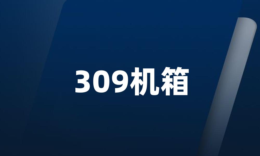 309机箱